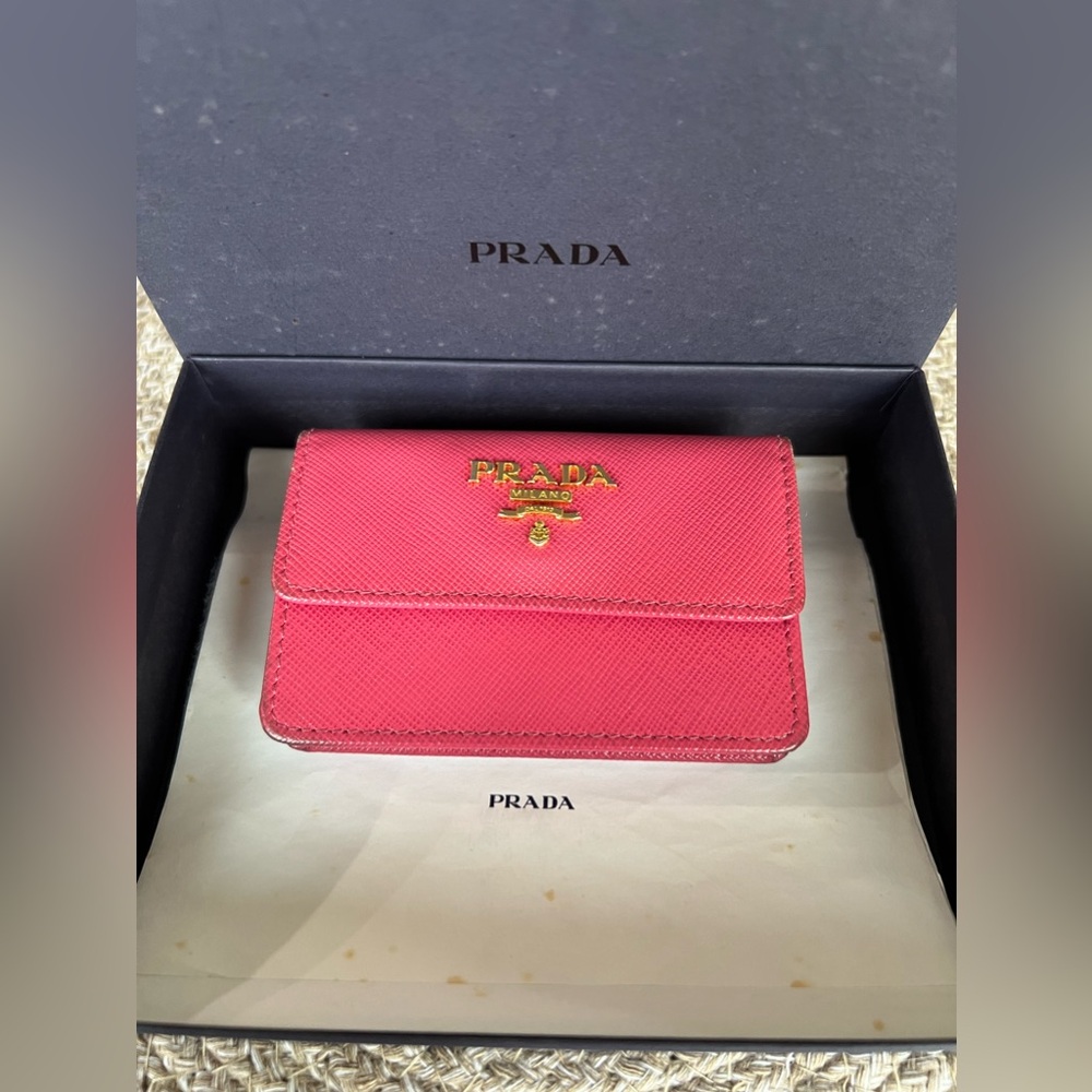 PRADA card case
